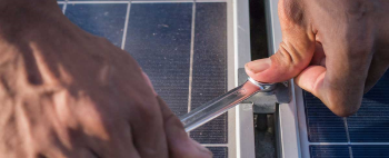 Installation du kit panneau solaire